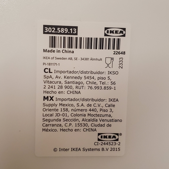 2 OFTAST White Plates 9 ¾ " - Picture 5 of 5